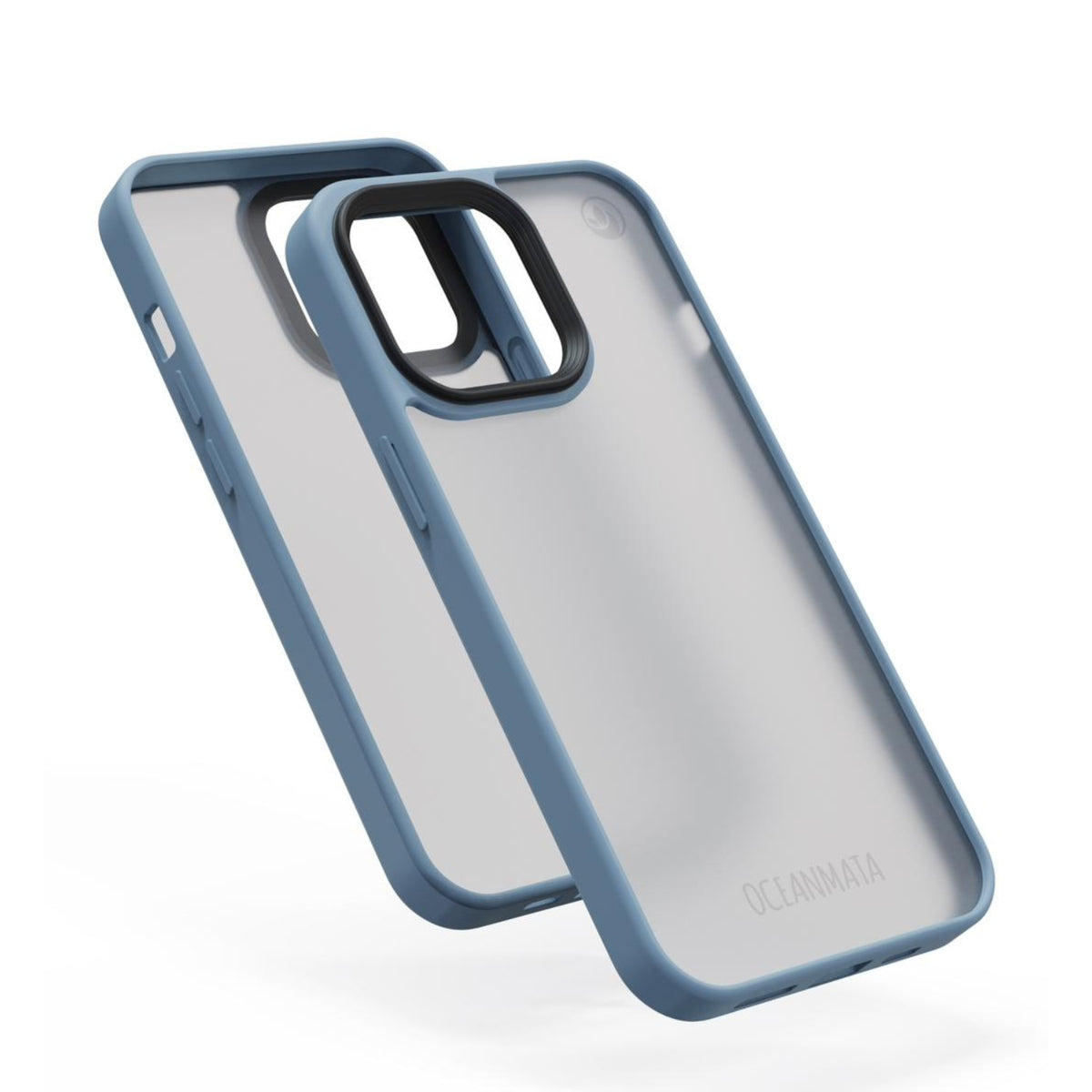 Samsung S25+ Hülle - durchsichtig ozeanblau - nachhaltig