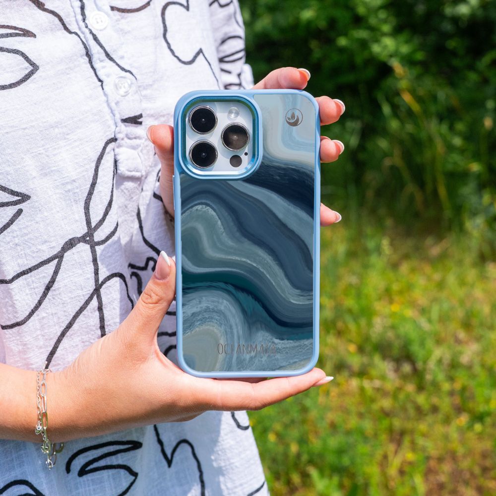 iPhone 12 mini Hülle - Welle - "Wave" - nachhaltig