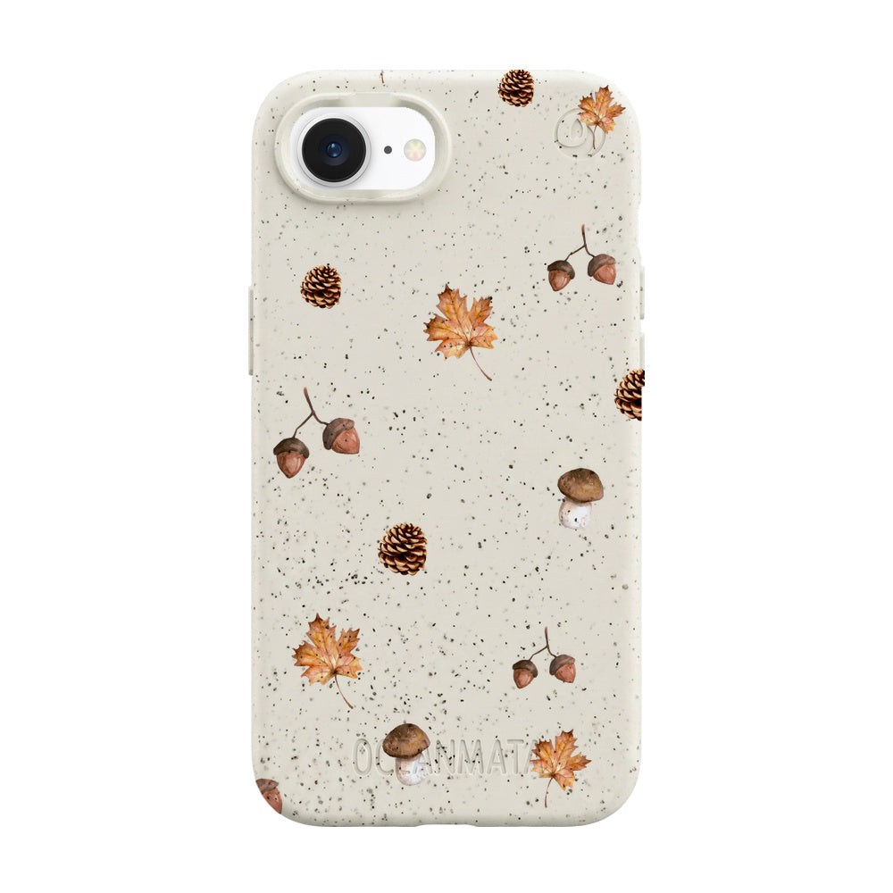 Biologisch abbaubare Handyhülle iPhone 16e Autumnseason — kompostierbar — Vorderseite