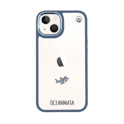 iPhone 13 Case - Shark blue - "Captain Shark" - sustainable