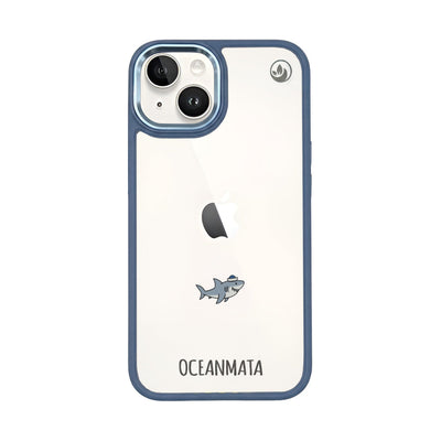 iPhone 14 Case - Shark Blue - "Captain Shark" - sustainable