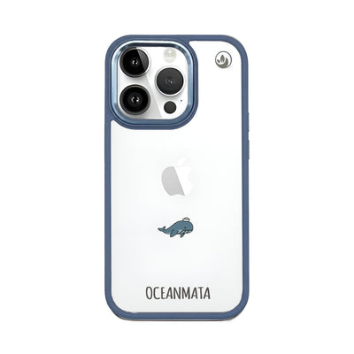 iPhone 14 Pro Max Case - Whale Blue - "Captain Whale" - Sustainable