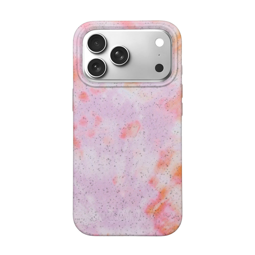iPhone 17 Pro Max Case - Coral Orange - "Coralful" - Sustainable