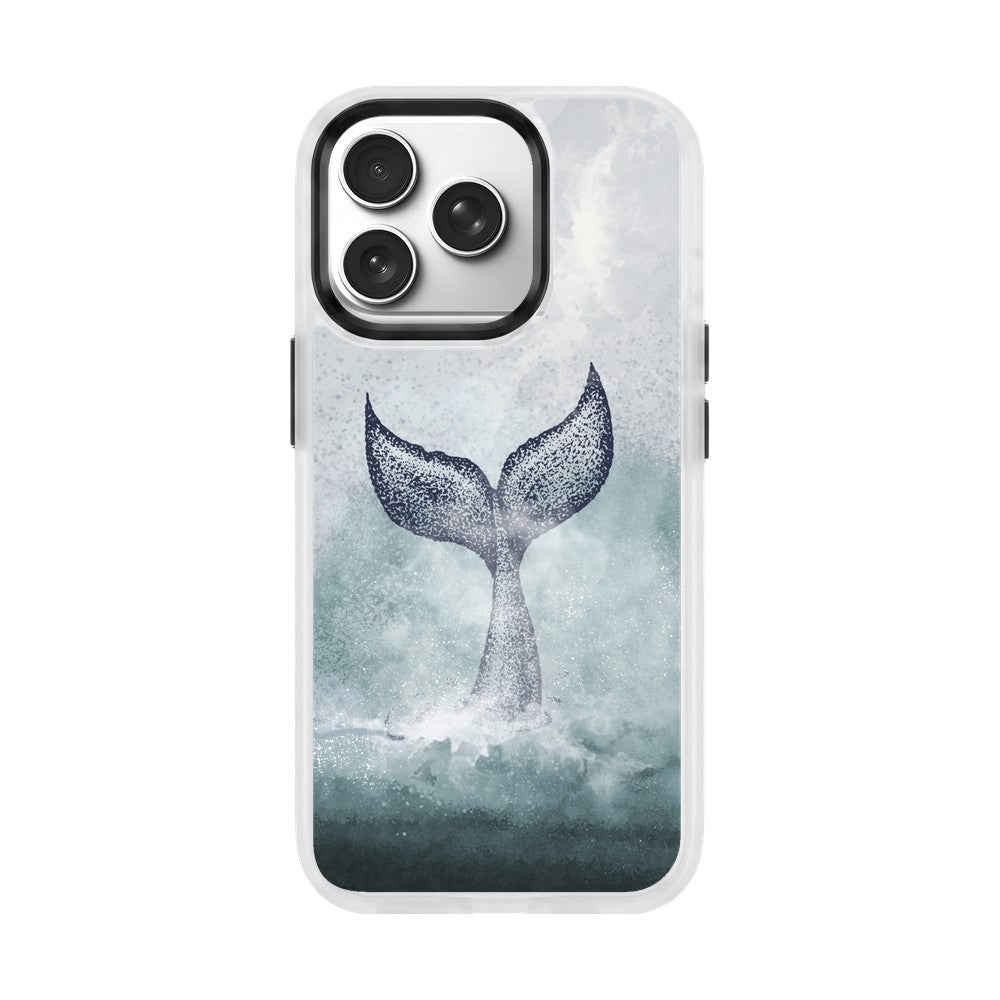 iPhone 17 Pro Case - Dolphin Blue - "Dolphin" - sustainable