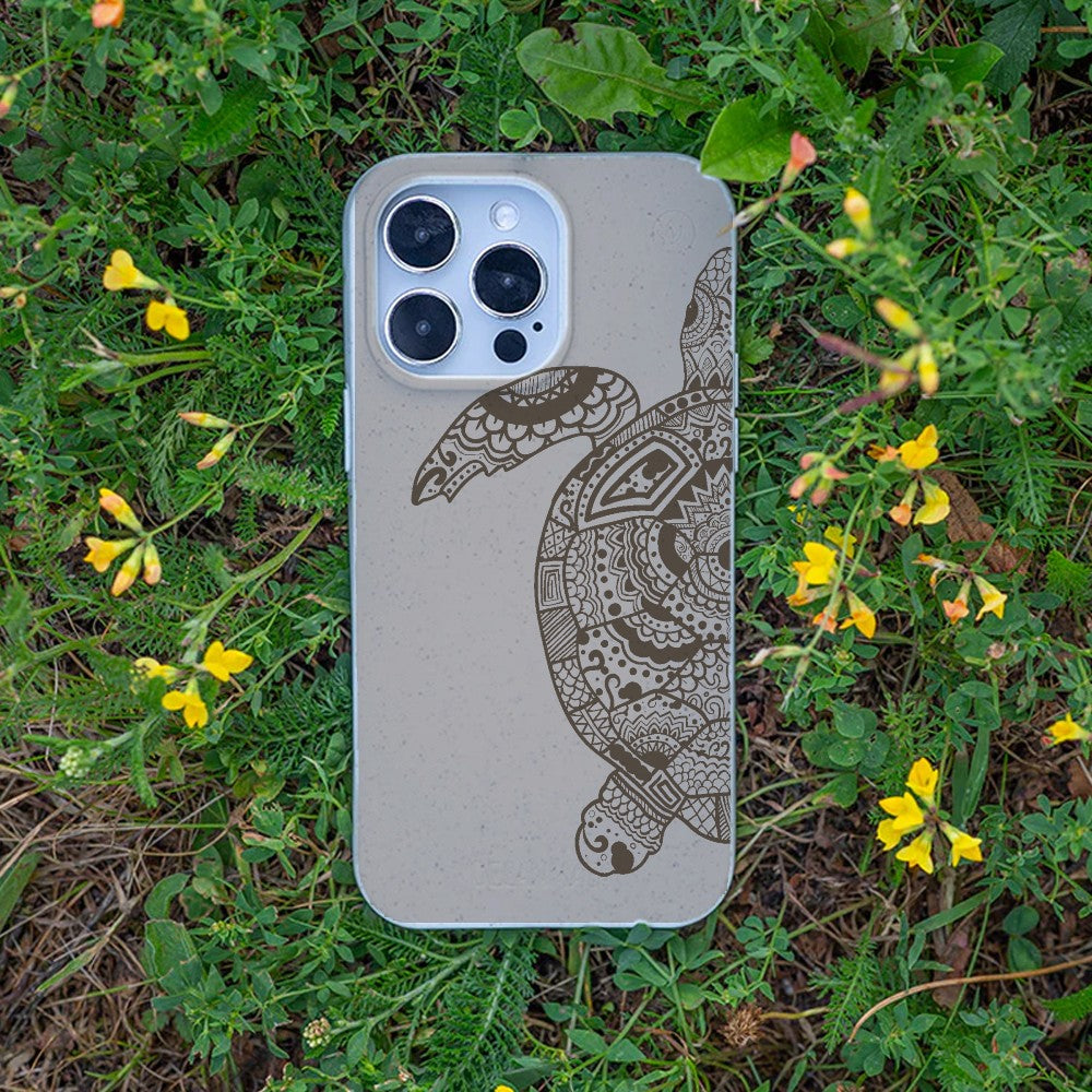 Biologisch abbaubare Handyhülle Samsung S25 Greenturtle — kompostierbar — Bonus