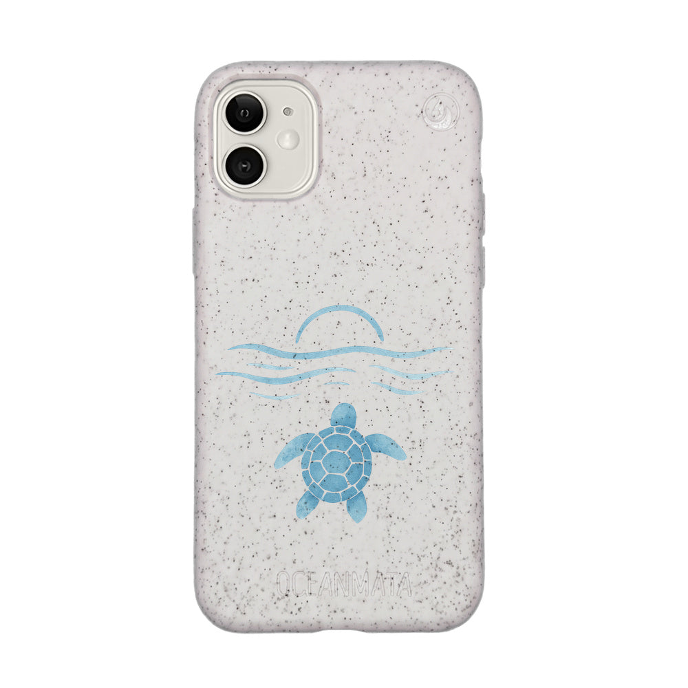 iPhone 11 Case - white - "Into the Sun" - sustainable