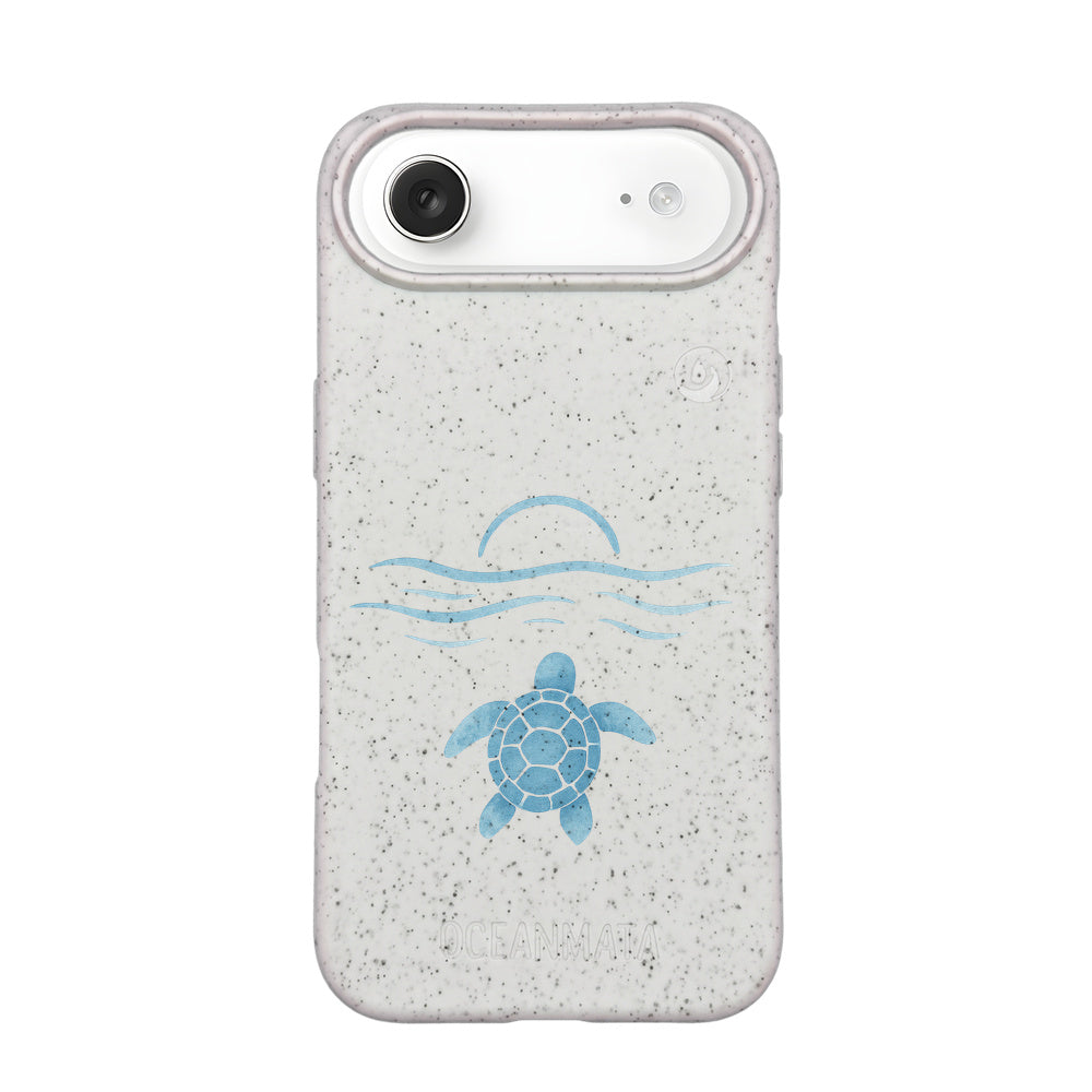 iPhone 17 Air Case - White - "Into the Sun" - Sustainable