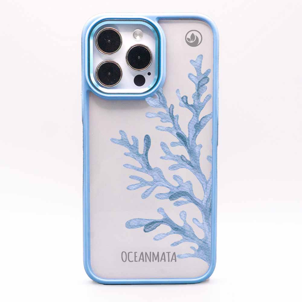 iPhone 11 pro Hülle - Coral blau - "CoralBlue" - nachhaltig
