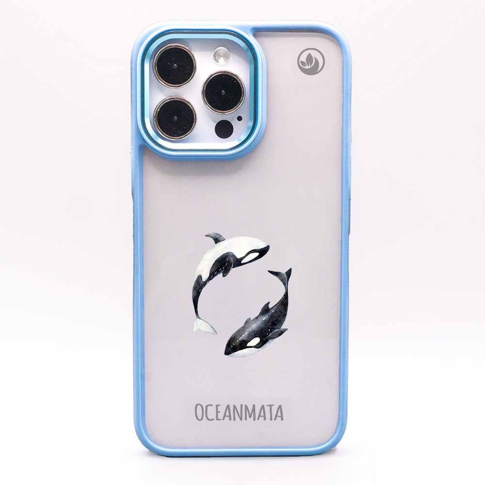 iPhone 11 pro Hülle - Orca blau - "OrcaFlow" - nachhaltig
