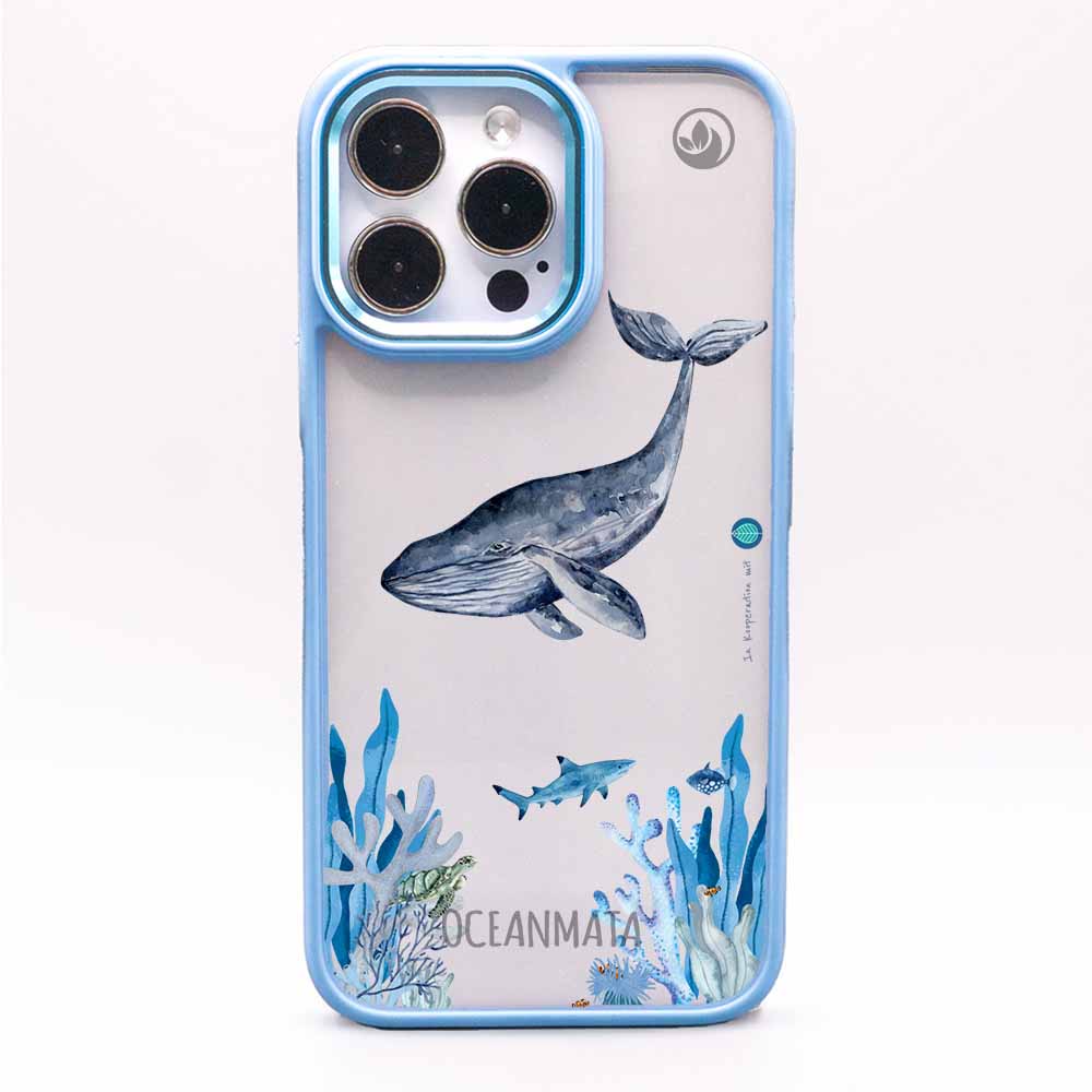 iPhone 15 pro max Hülle - Meer blau - "Ocean" - nachhaltig