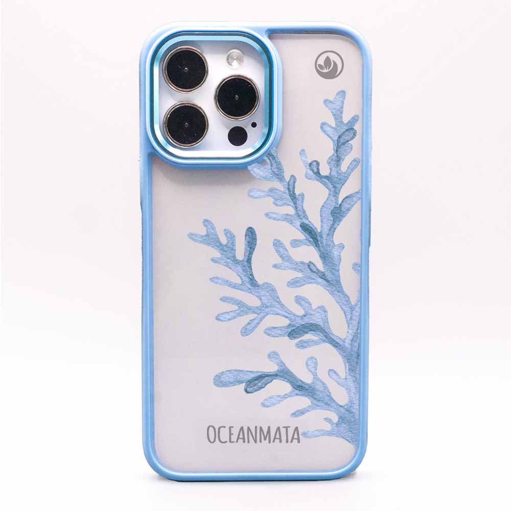 iPhone 11 pro Hülle - Coral blau - "CoralBlue" - nachhaltig