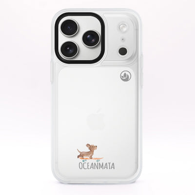 iPhone 17 Pro Max Case - Skater Dog Blue - "SkaterBoi" - Sustainable