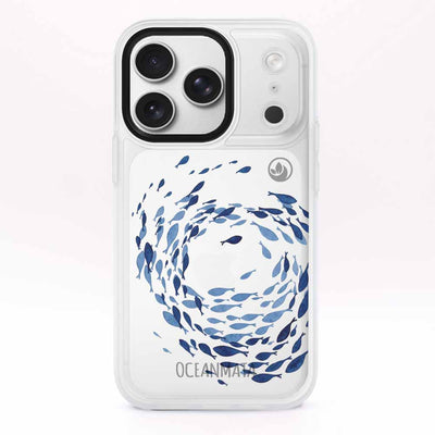 iPhone 17 Pro Max Case - Swarm Blue - "Swarmin" - Sustainable