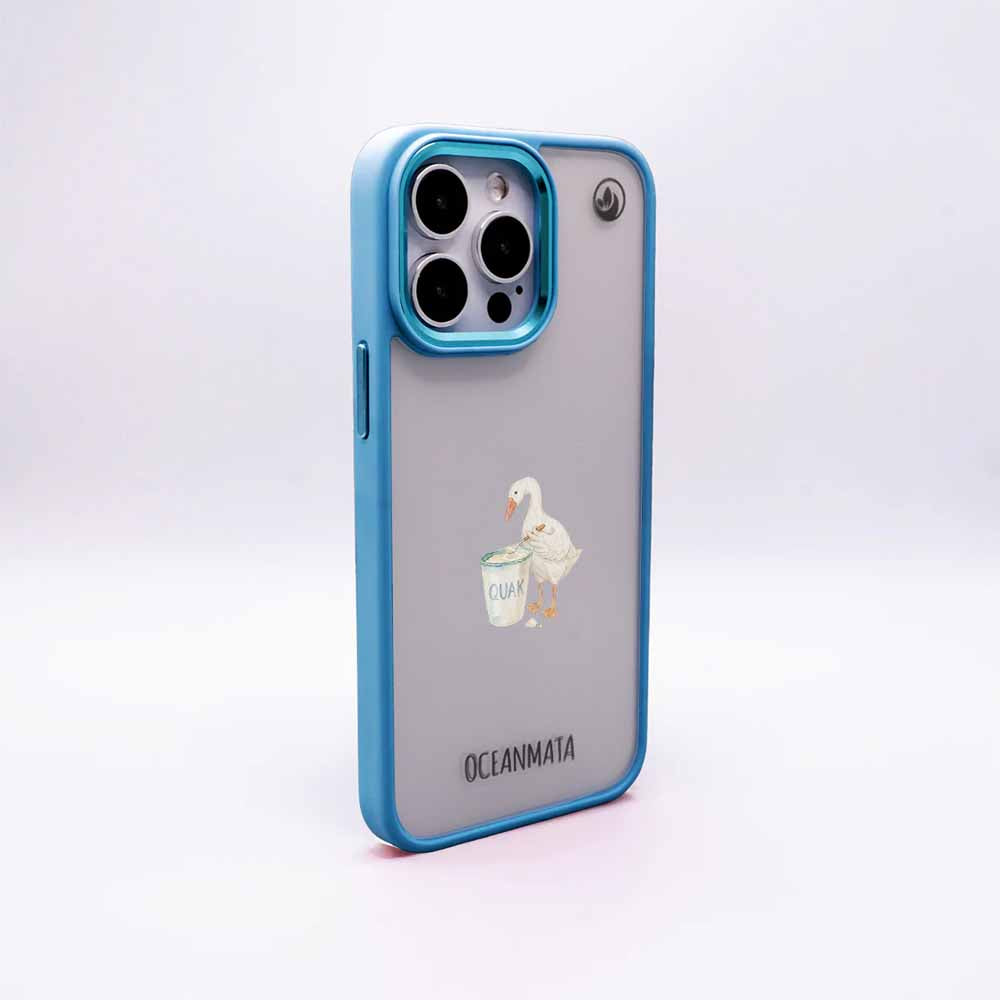 Samsung S24 Ultra Hülle - Quark Ente blau - "TheQuak" - nachhaltig