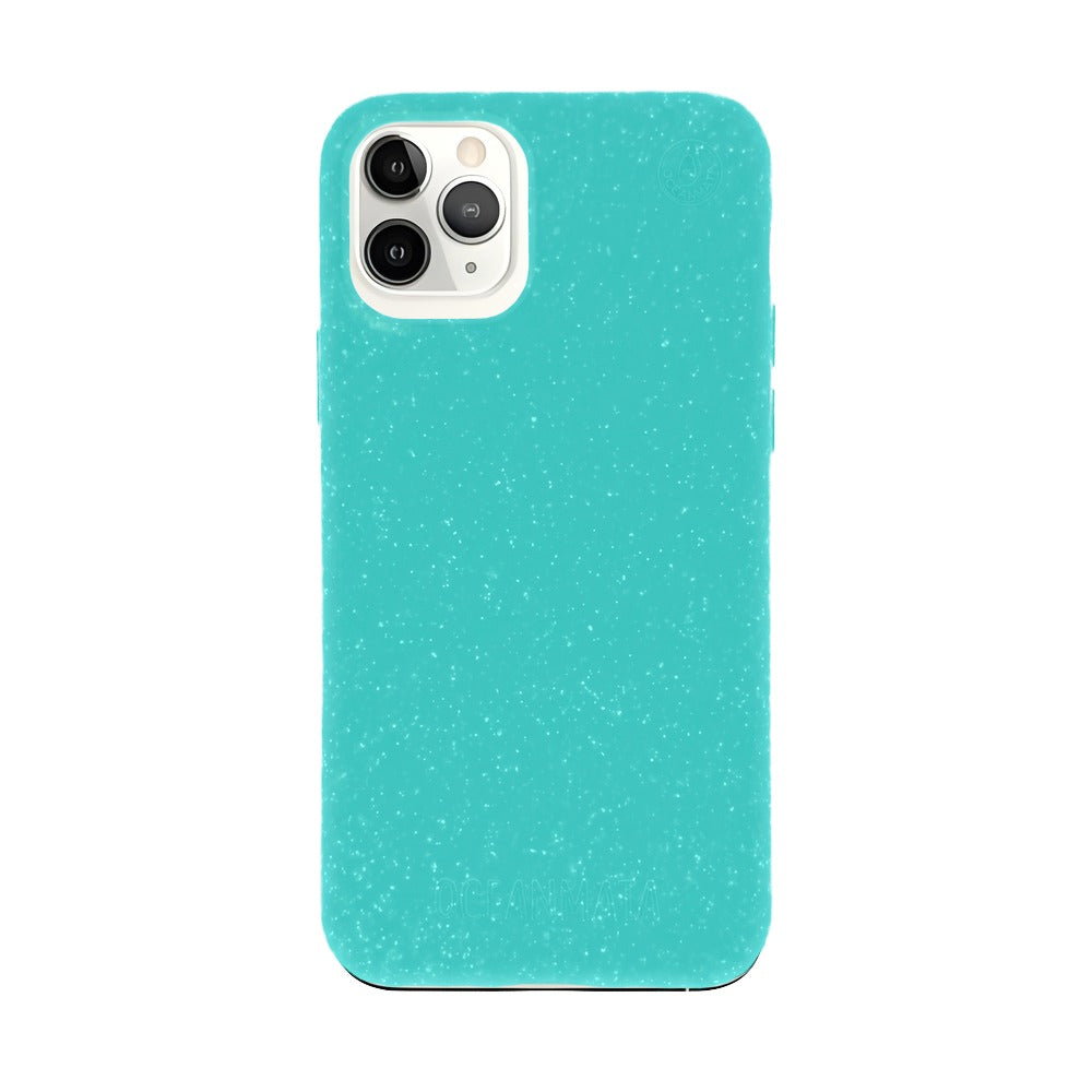 iPhone 11 pro case - turquoise - sustainable