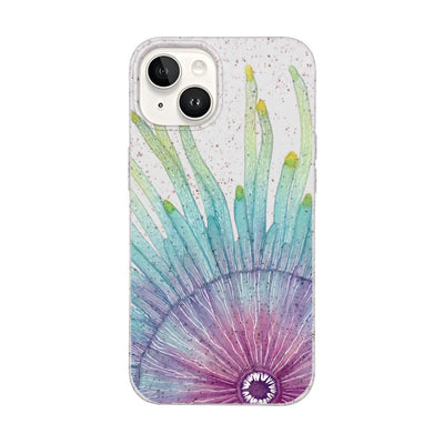 iPhone 14 Case - white - "jellybutton" - sustainable