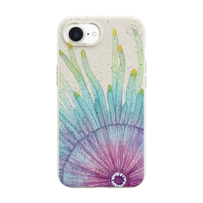 iPhone 16e Case - white - "jellybutton" - sustainable