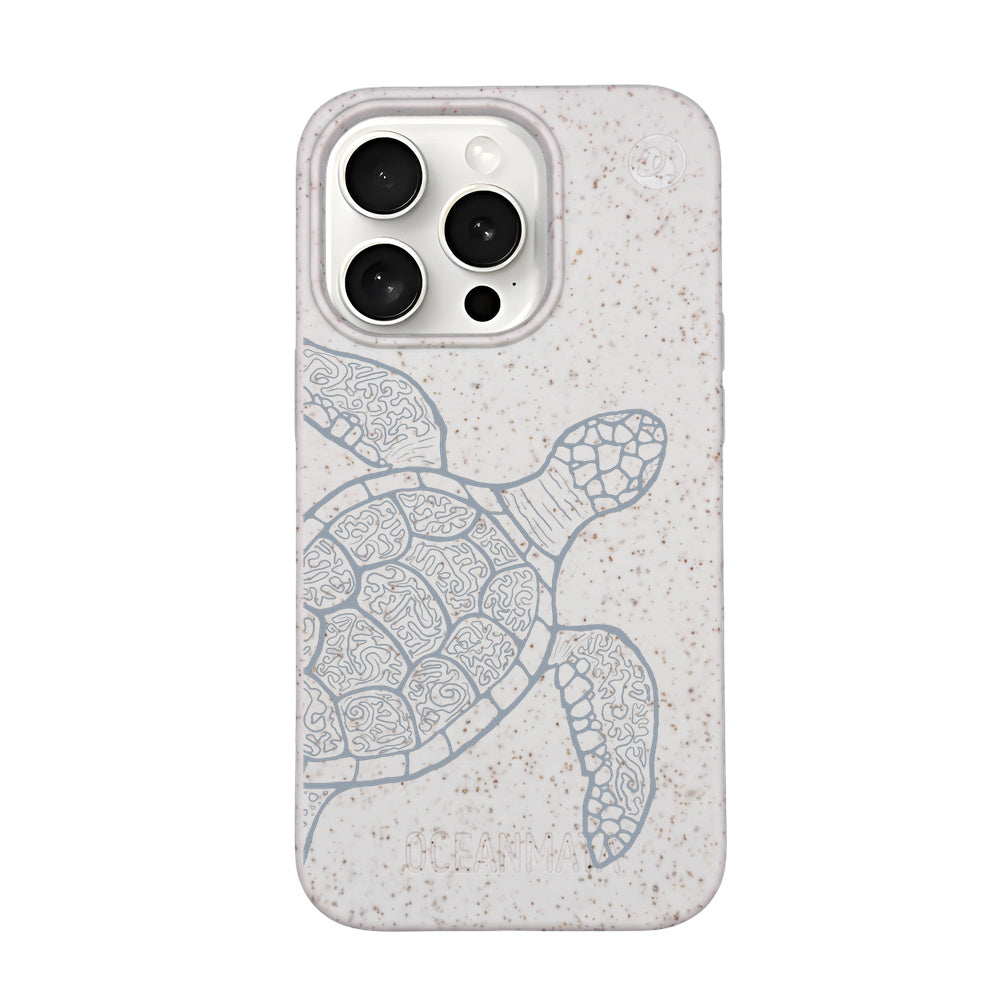 iPhone 15 Pro Max Case - Colorful Turtle - "Kura-Kura" - Sustainable
