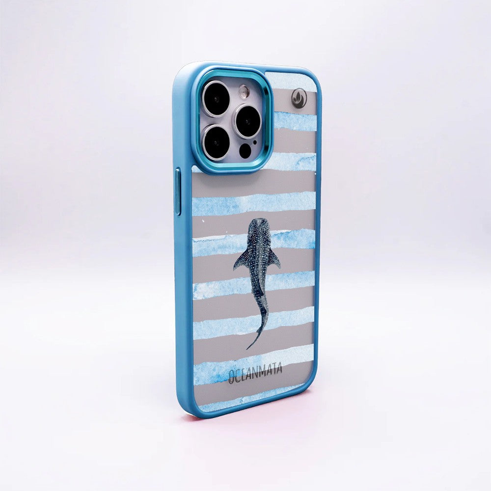 iPhone 17 Hülle - blau - "lonewanderer" - nachhaltig