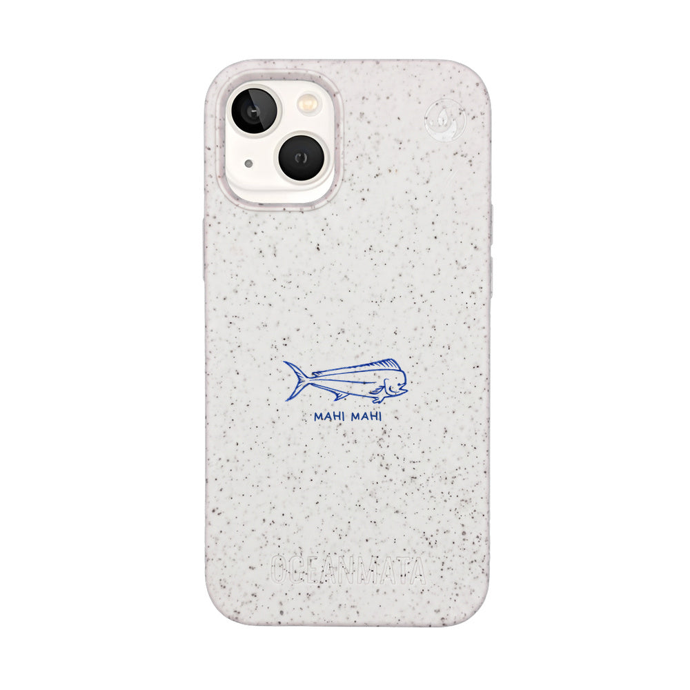 iPhone 13 mini Case - Fish white - "MahiMahi" - sustainable