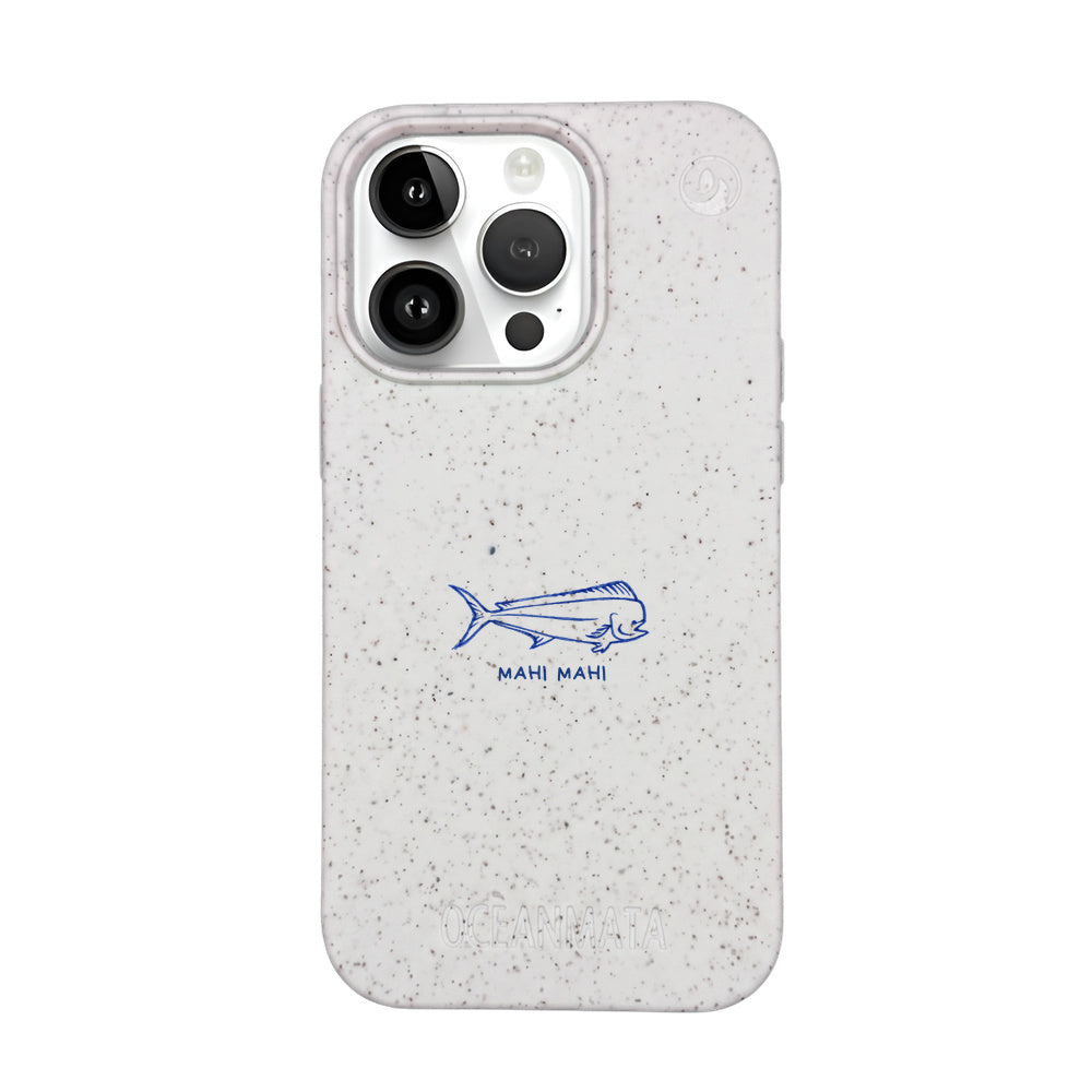 iPhone 14 Pro Case - Fish white - "MahiMahi" - sustainable
