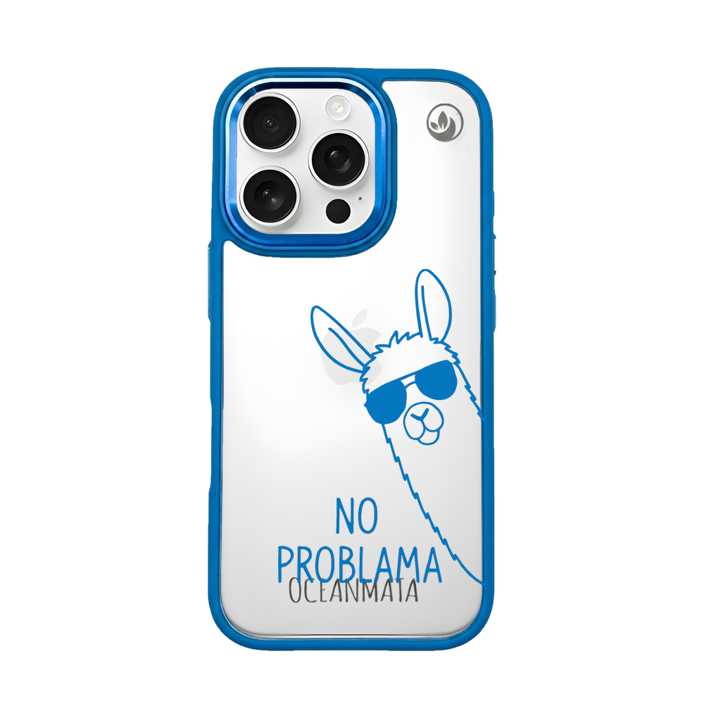 iPhone 16 pro Hülle - Lama - "No Problama" nachhaltig