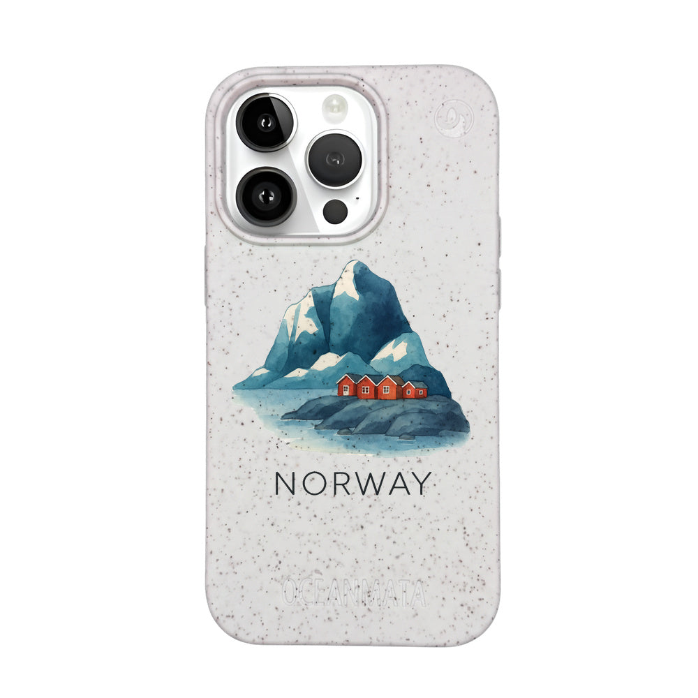 iPhone 14 Pro Case - Norway white - "Norway" - sustainable