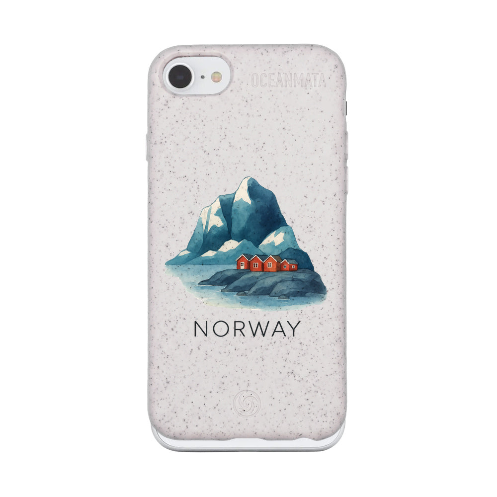 iPhone SE/7/8 Case - Norway White - "Norway" - Sustainable