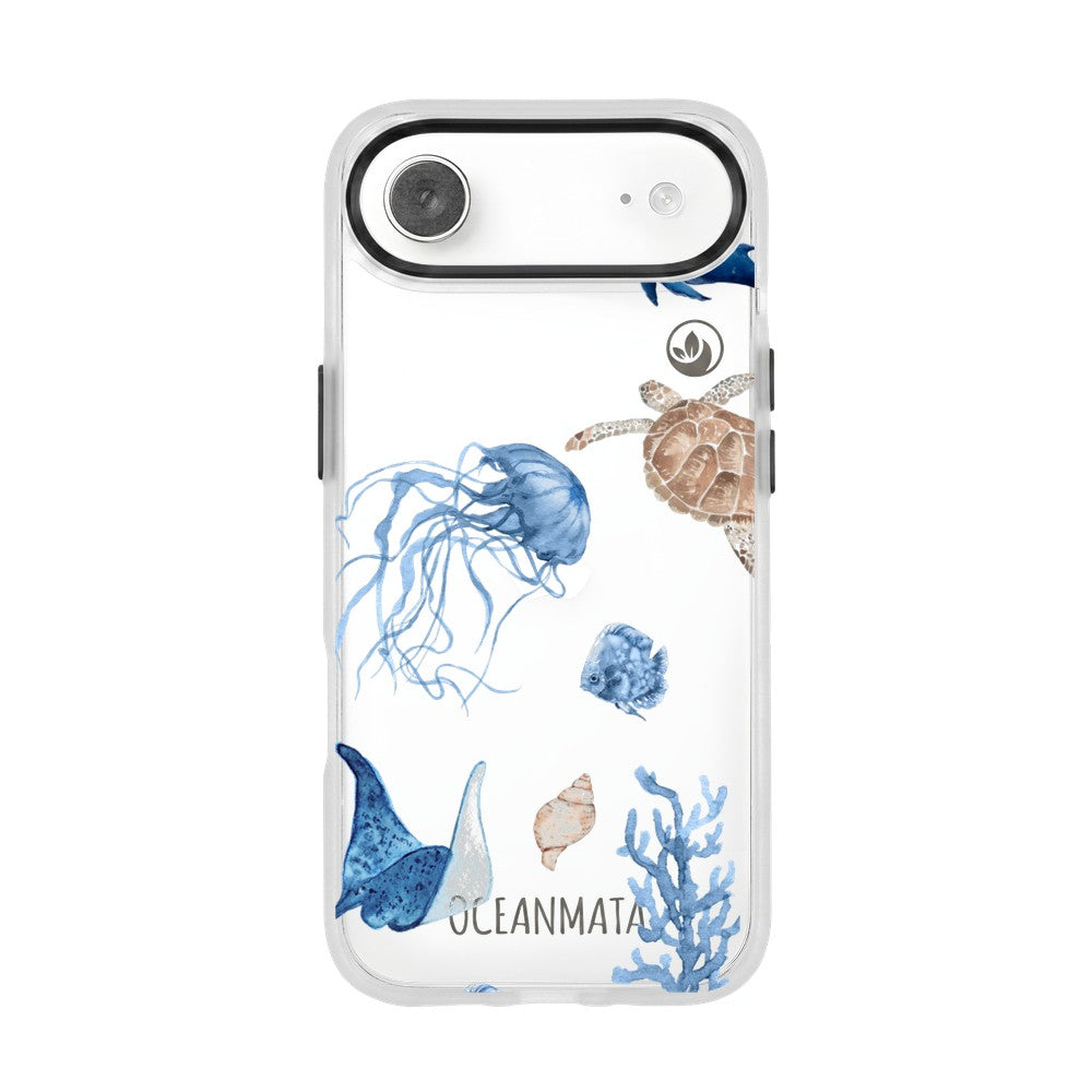 iPhone 17 Air Case - Turtle colorful - "Turtle & Friends" - sustainable