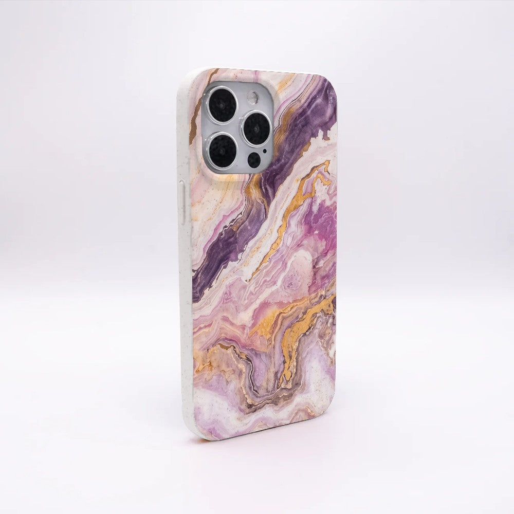 iPhone 16 Case - Marble Pink - "PinkMarble" - sustainable