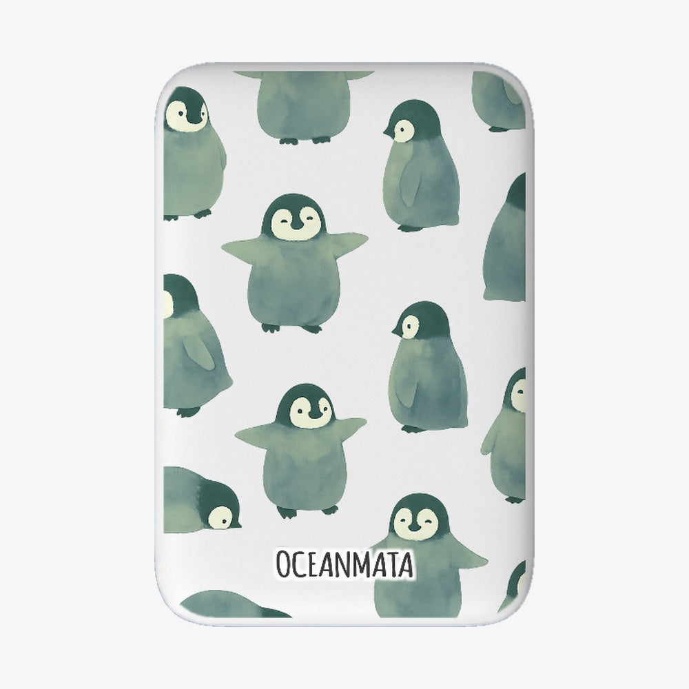 Powerbank MagSafe - "pinguinandfriends" - nachhaltig