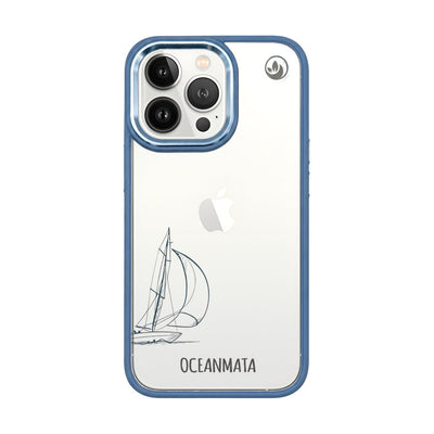 iPhone 13 Pro Case - Line Art Whale - "Raumschot" - Sustainable