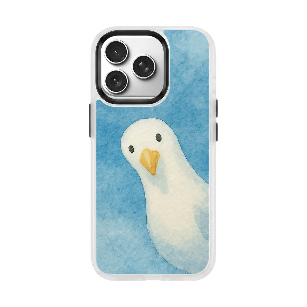 iPhone 17 Pro Case - Seagull Blue - "Seagull" - Sustainable