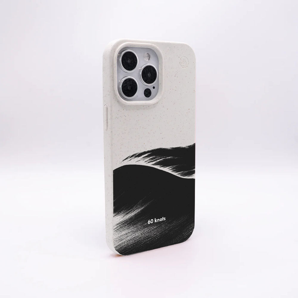 iPhone 17 Air Hülle - Düne weiß - "60knots" - nachhaltig