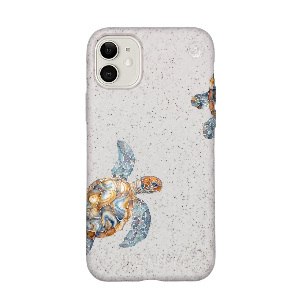 iPhone 11 Case - Turtle White - "TurtleGaze" - sustainable