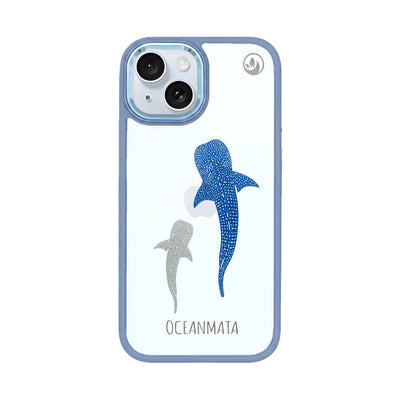 iPhone 15 Case - Whale Shark Blue - "Whale Shark" - sustainable