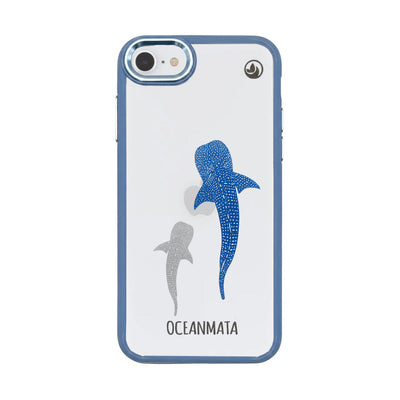 iPhone 6/6S/7/8/SE(2020)/SE(2022) Case - Whale Shark blue - "Whale Shark" - sustainable