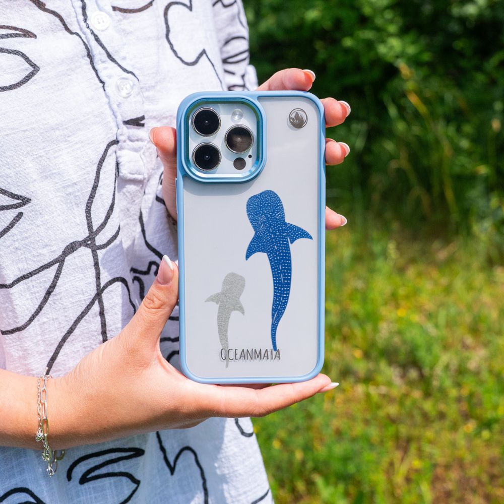iPhone 11 pro Hülle - Walhai blau - "Walhai" - nachhaltig