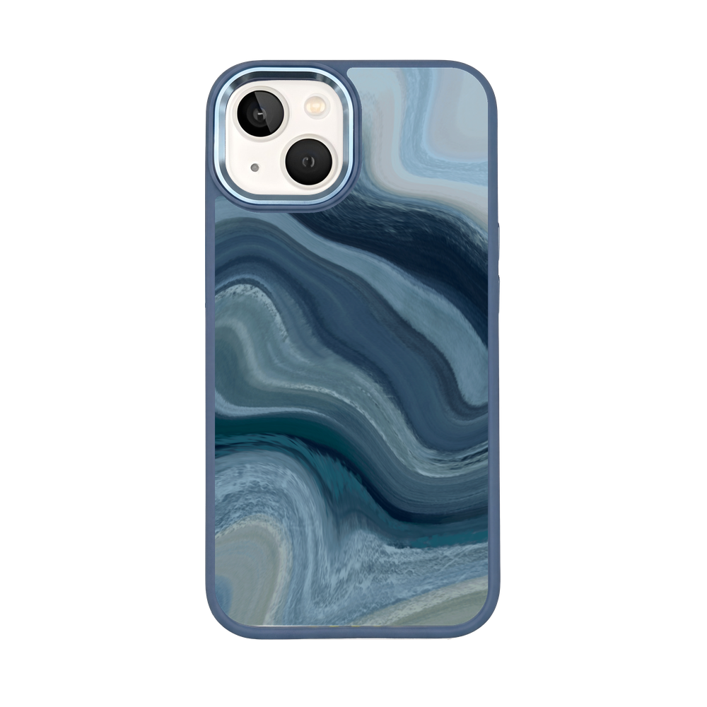 iPhone 13 Hülle - Welle abstrakt - "Summerwave" - nachhaltig