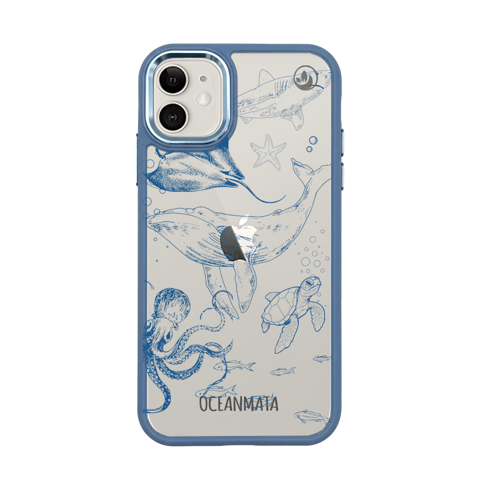 iPhone 11 Hülle - Wal blau - "WhaleLife" nachhaltig