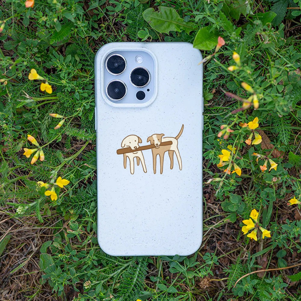 Biologisch abbaubare Handyhülle Samsung A56 Wuff — kompostierbar — Bonus