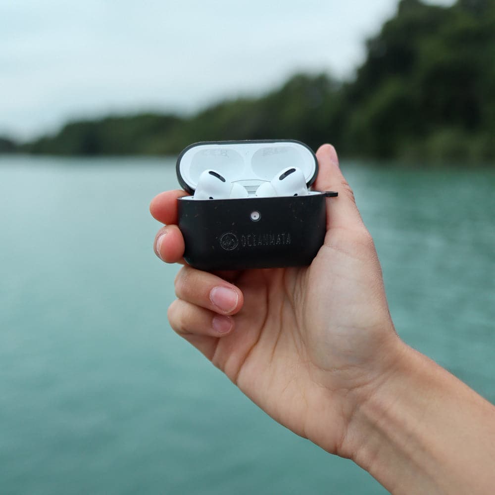 nachhaltige AirPod Case Pro 1/2 - Hülle - schwarz