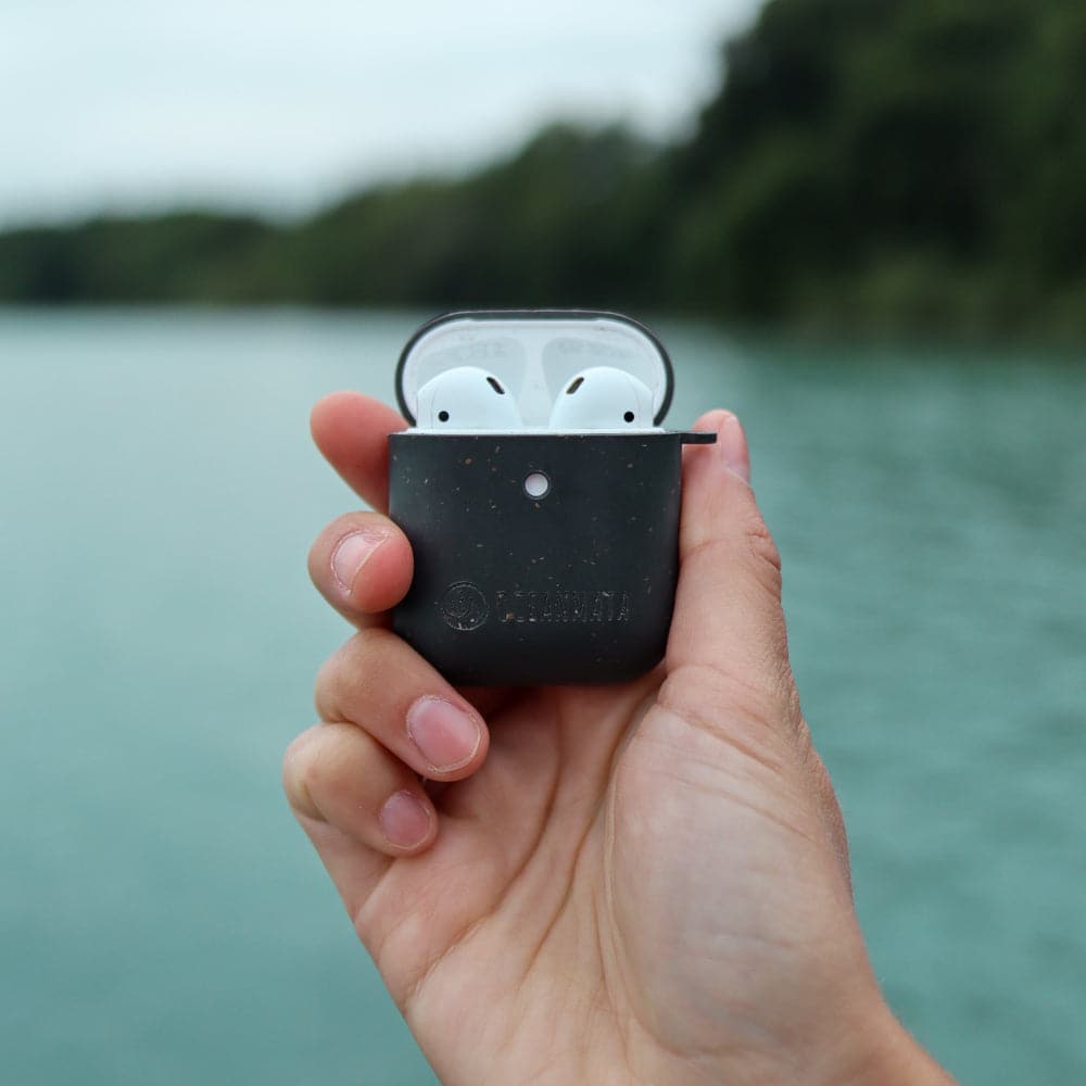 nachhaltige AirPod Case 1/2 - Hülle - schwarz