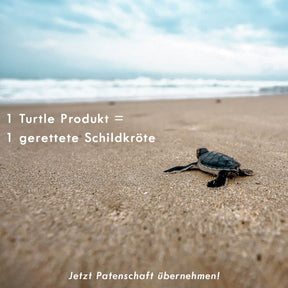 iPhone 12 mini Hülle - beige - "GREEN TURTLE" - nachhaltig