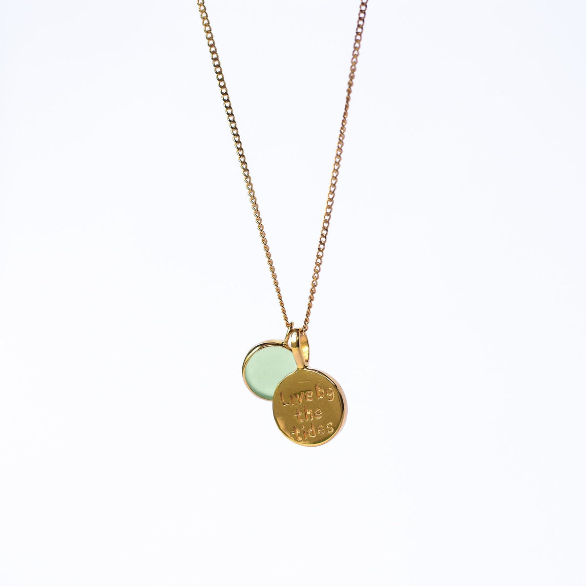 Halskette "TURTLE" - 24k vergoldetes Silber