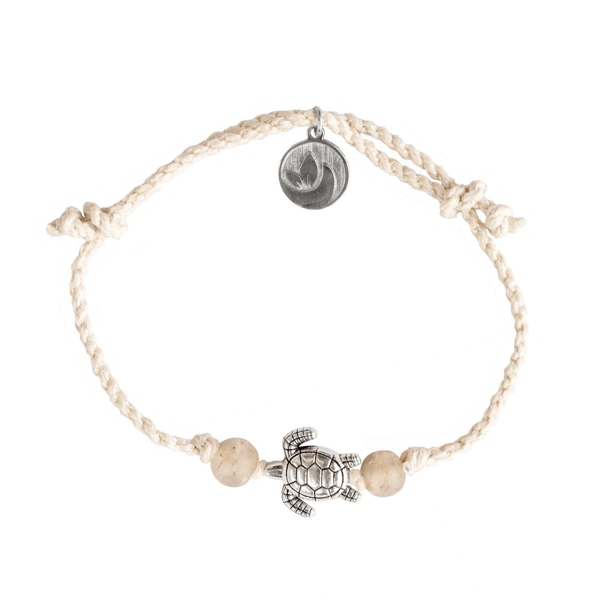 Bracelet weiß "TURTLE" Patenschaft