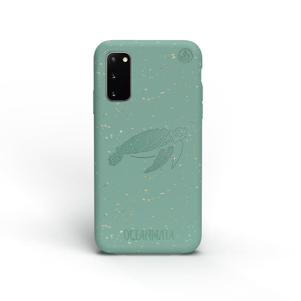 nachhaltige Samsung Hlle "TURTLE" - Samsung S20 - turtlegrn