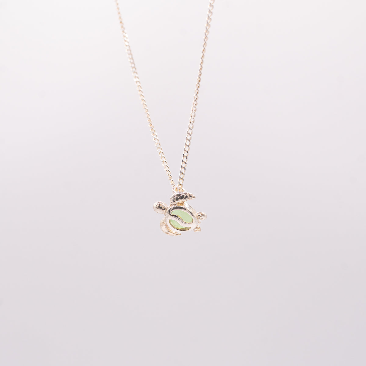 Halskette "GREEN TURTLE"