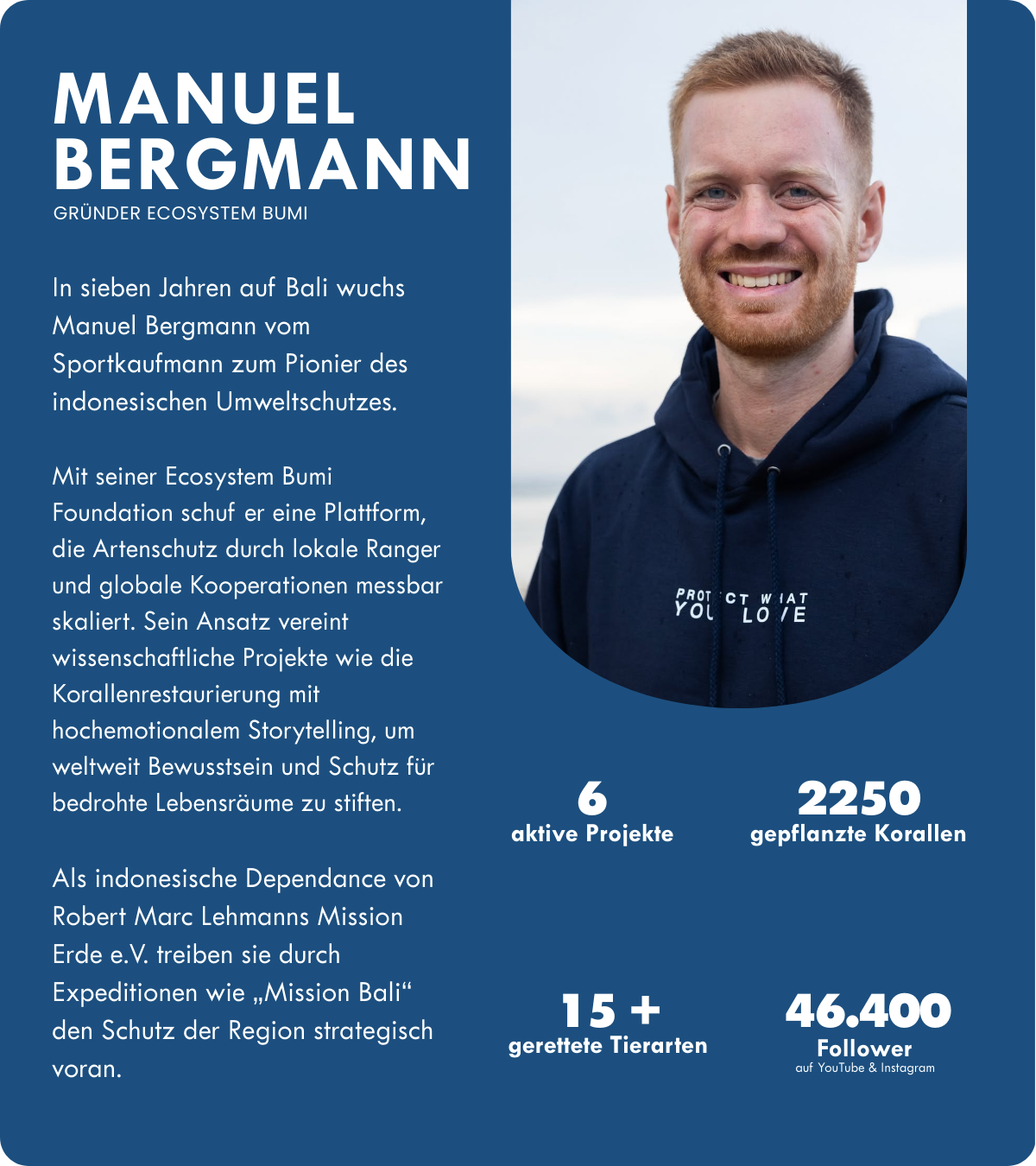 iPhone 16 pro Hülle - Meer blau - "Ocean" - nachhaltig