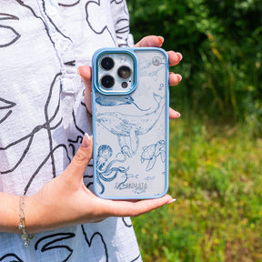 Samsung S24 Hülle - Wal blau - "WhaleLife" nachhaltig